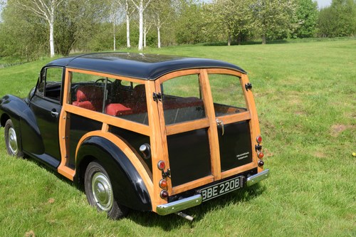 1964 MORRIS MINOR TRAVELLER - DELIGHTFUL WITH NEW WOOD! SOLD