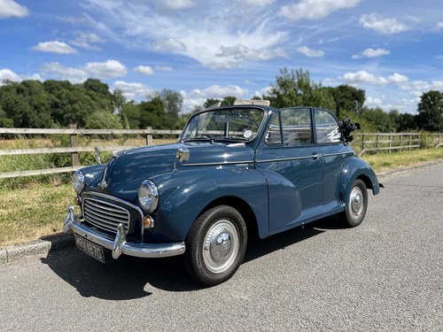1969 Reluctant sale of much loved 'Moggy' Minor Convertible For Sale