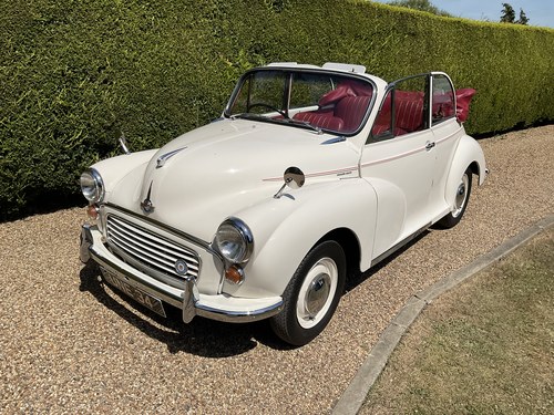 1957 Morris Minor Genuine Factory Convertible, DEPOSIT TAKEN SOLD
