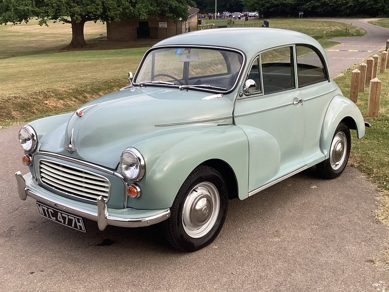 1970 Morris Minor 1000 Saloon (Debit cards/Delivery)