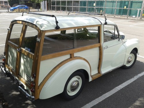 1968 Morris Minor Traveller, 1098cc Snowberry White Kaufen Bei