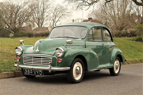 1964 MORRIS MINOR SALOON - coming to auction 8th October In vendita all'asta