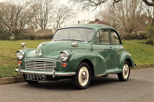 1964 MORRIS MINOR SALOON - coming to auction 8th October En Venta por Subasta