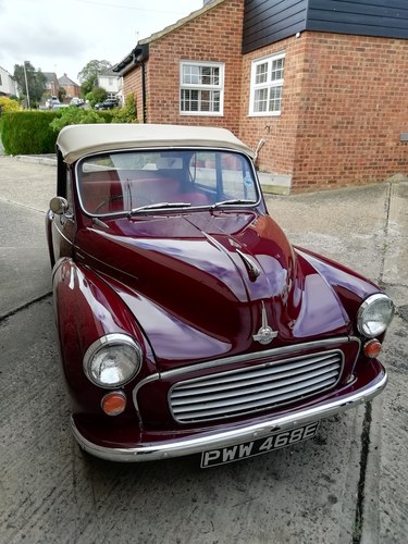 1967 Morris MINOR 1000 CONVERTIBLE VENDIDO