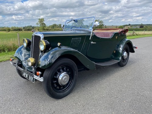 1939 1937 Morris 8 Tourer. Finished in Connaught Green. For Sale