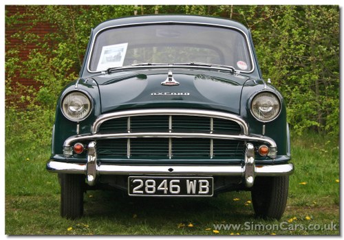 1957 MORRIS OXFORD SERIES III - CONDITION 1, MAYBE THE BEST! SOLD