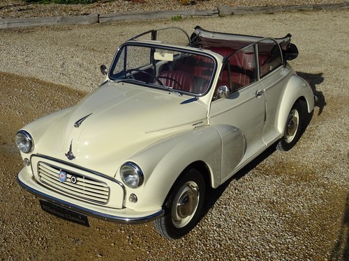 1958 Morris 1000 Factory Convertible – £22k Expenditure SOLD
