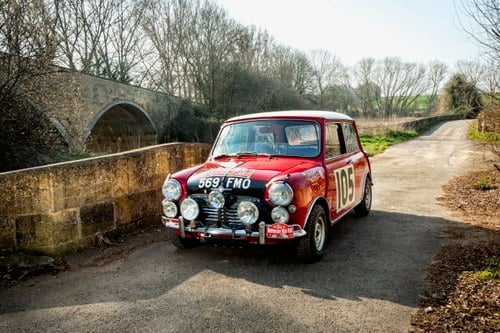 Ex-Works BMC 1964 Monte Carlo 1071 Mini Cooper S VENDUTO