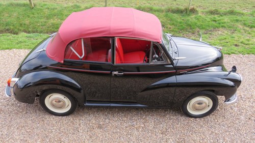 1965 Morris Minor CONVERTIBLE IVOR SEARLE RECONDITIONED 1098 SOLD