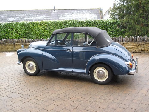 1969 Morris Minor Convertible SÅLD