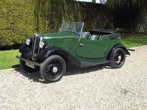1936 Morris 8 Two Seater in excellent order, 4 Speed. SOLD