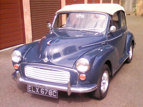 1965 Morris Minor Convertible In vendita