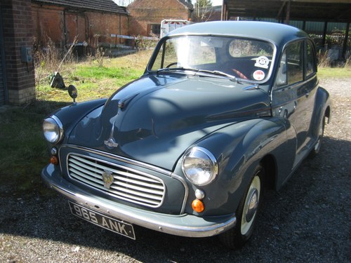 1957 Morris Minor 1000 SOLD