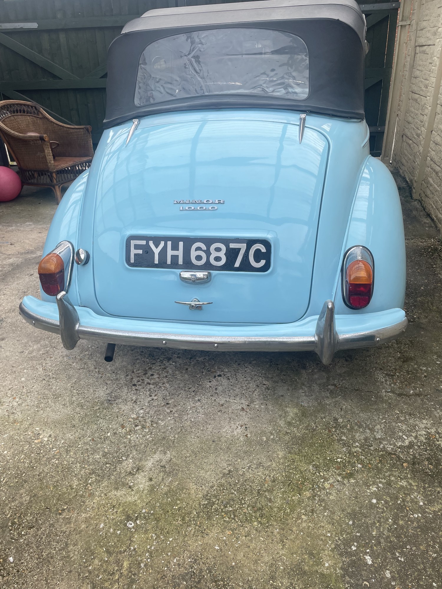 1965 Morris Minor 1000 Convertible, foto 10