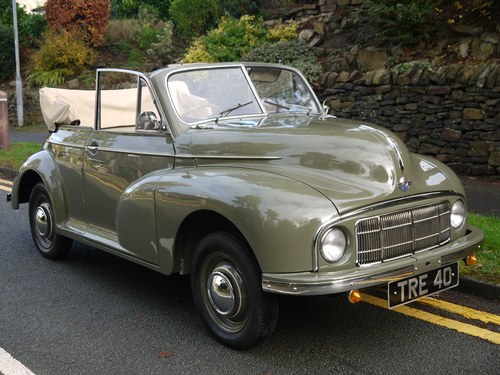 1949 MORIS MINOR MM LOW LIGHT TOURER - FULLY RESTORED !! Te koop