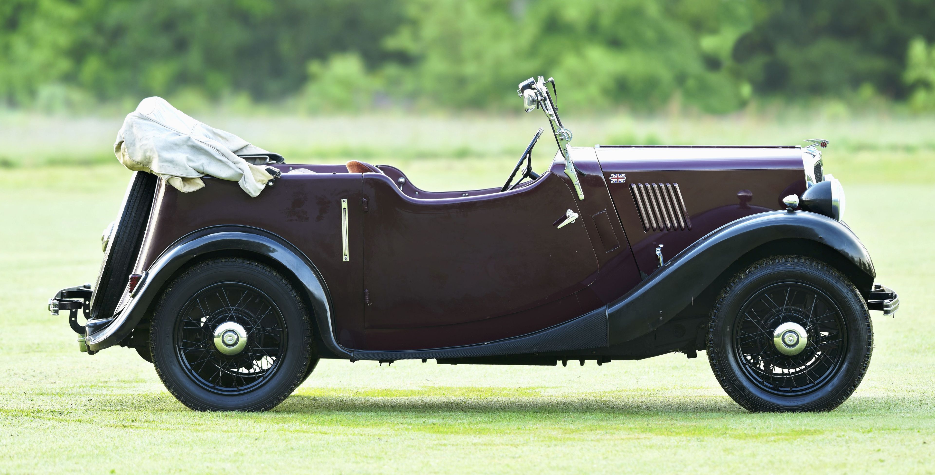 Morris 8 Rear 1936 Morris 8 Tourer. For Sale