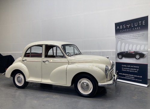 1963 Morris Minor Deluxe, only built '62-64 - SOLD SOLD