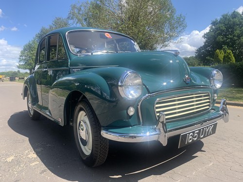 1962 MORRIS MINOR 1000 FOUR DOOR SALOON - UNIQUE !! SOLD