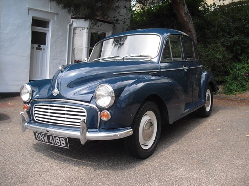 1964 Morris Minor 1000, 4 Door , Good Condition, Current MOT