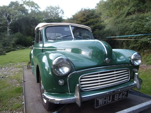 1956 Morris Convertible For Sale by Auction