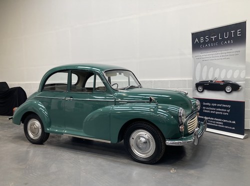 1964 1963 Morris Minor Duo-tone, only built '62-64 - SOLD SOLD