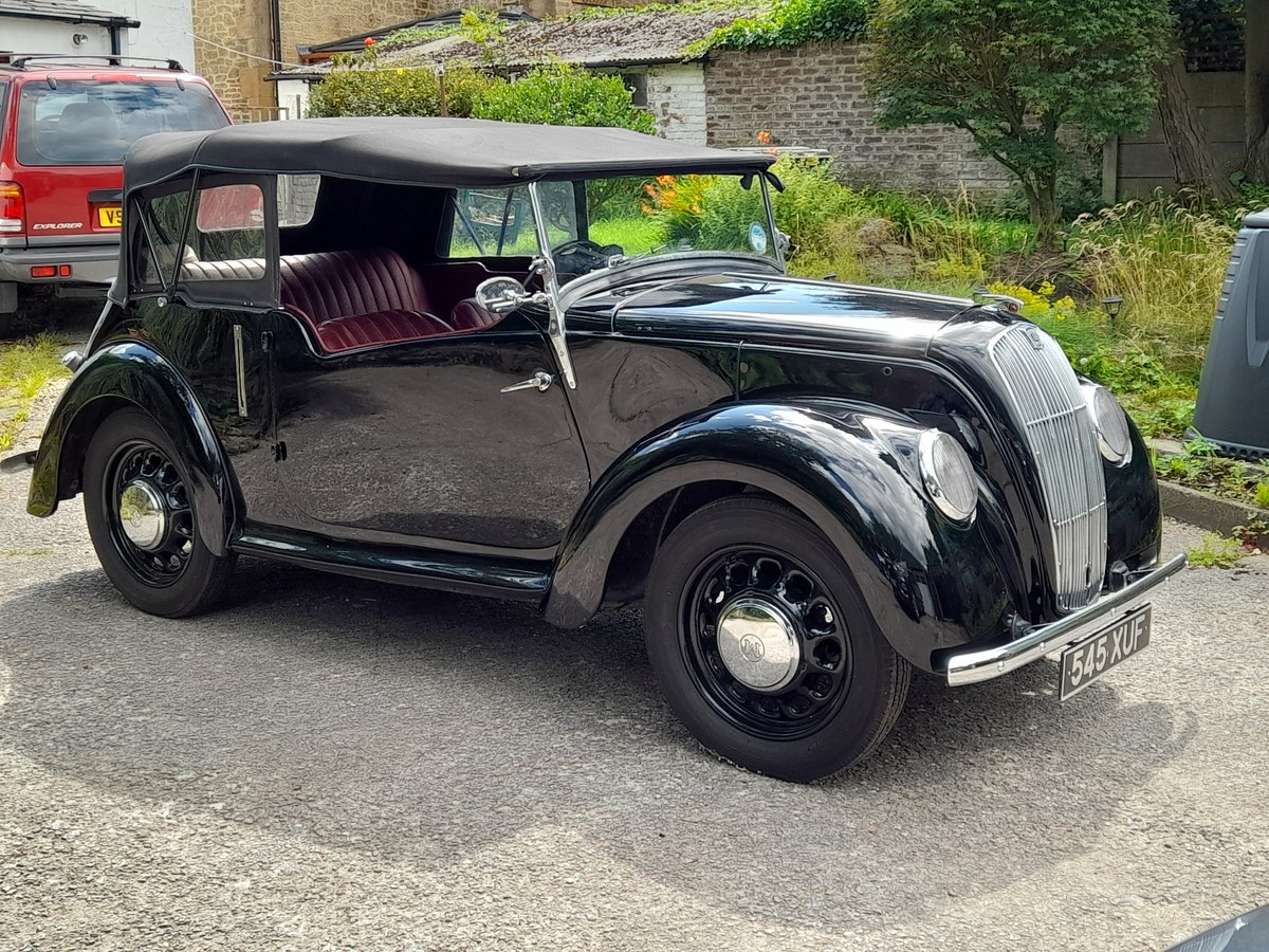 Morris 8 Rear 1939 Morris Eight Black Manual, 4 speed Right Hand Drive in Oldham ...