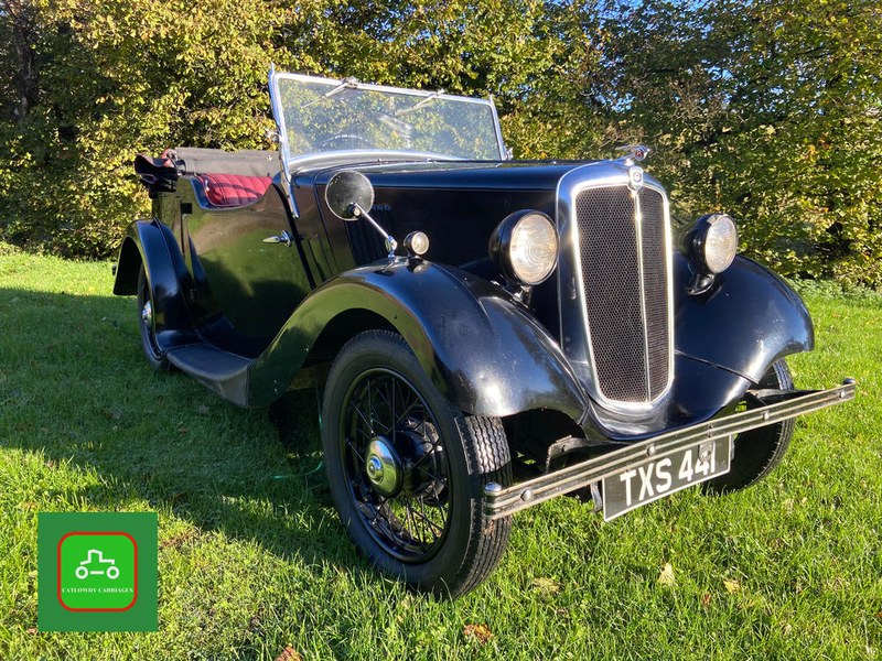 MORRIS EIGHT 2 SEAT OPEN SPORTS TOURER 1935 DELIEVRY SEE VID