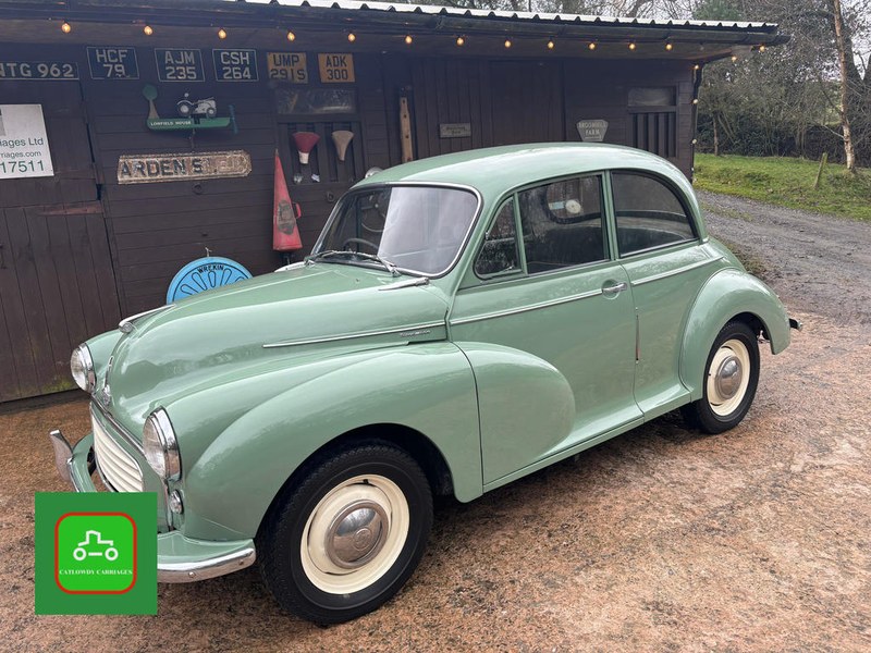 MORRIS MINOR 1000 SALOON 1958 FACTORY STANDARD CAR SEE VIDEO