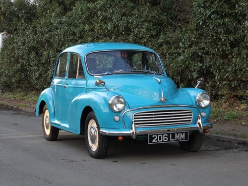 1957 Morris Minor Saloon - lots of upgrades, superb driver VERKOCHT