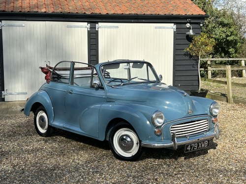 Morris Minor Convertible 1961 FACTORY Convertible VERKAUFT