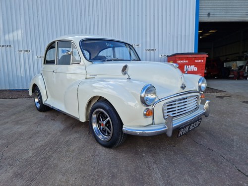 1968 Morris Minor fitted with 1600 Crossflow and 5 Speed Gearbox In vendita