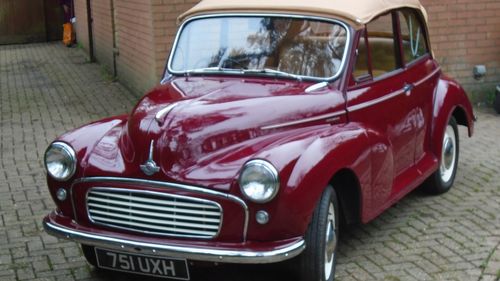 Picture of 1963 MORRIS 1000 TOURER - FOR AUCTION 13TH APRIL 2024 - For Sale by Auction