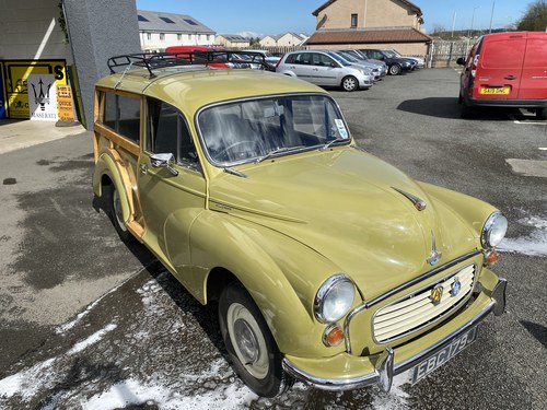 1971 Morris Minor 1000 Traveller in solid condition, Year's Mot For Sale