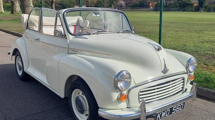 1966 Morris Minor 1000 (SOLD subject to collection)