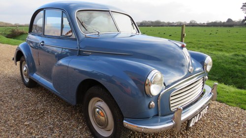 1954 (S) Morris Minor 3 DOOR SMOKE BLUE RARE COLOUR Kaufen Bei