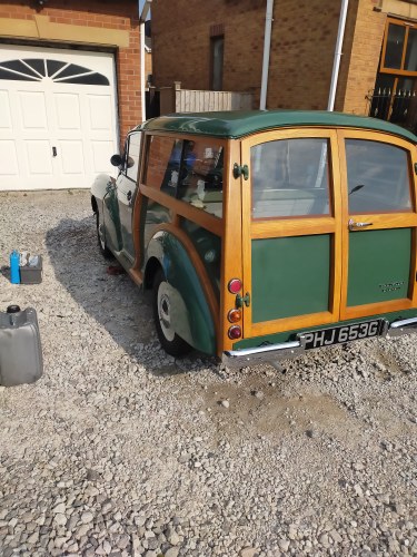 1969 MORRIS TRAVELLER. FULLY RESTORED inc NEW WOOD SOLD