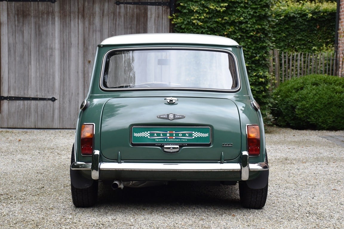 1968 Mini Classic Green Manual, 4 speed Left Hand Drive in Belgium ...