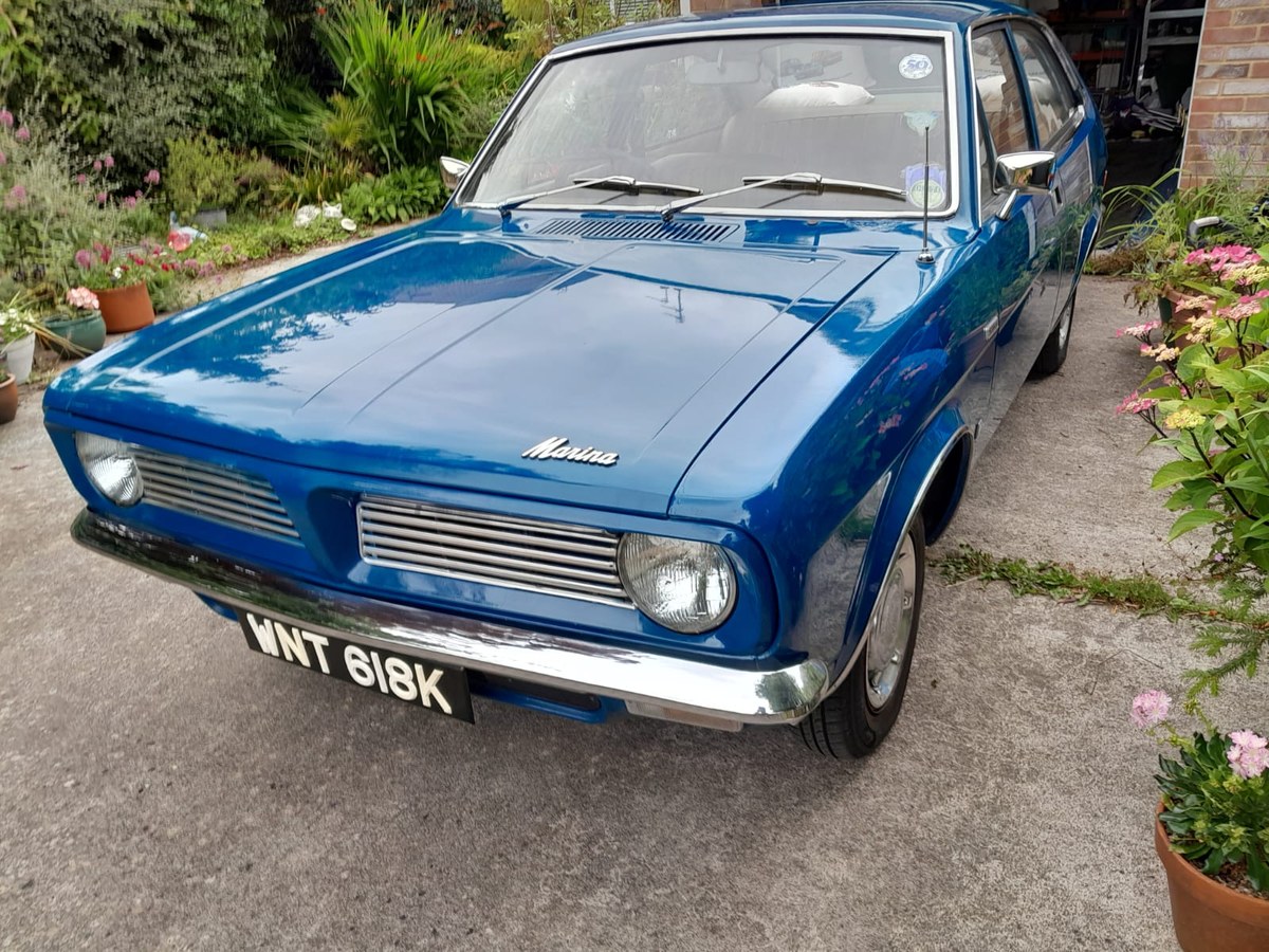 1971 Morris Marina Blue Manual, 4 speed Right Hand Drive in Gloucester ...