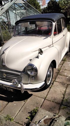 1963 Morris Minor converible 1000 (1956-71)