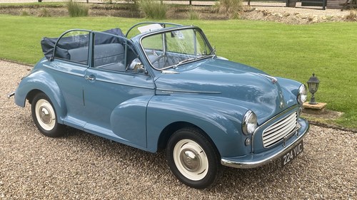 Morris Minor 1000-convertible - fully restored -1960 Till salu