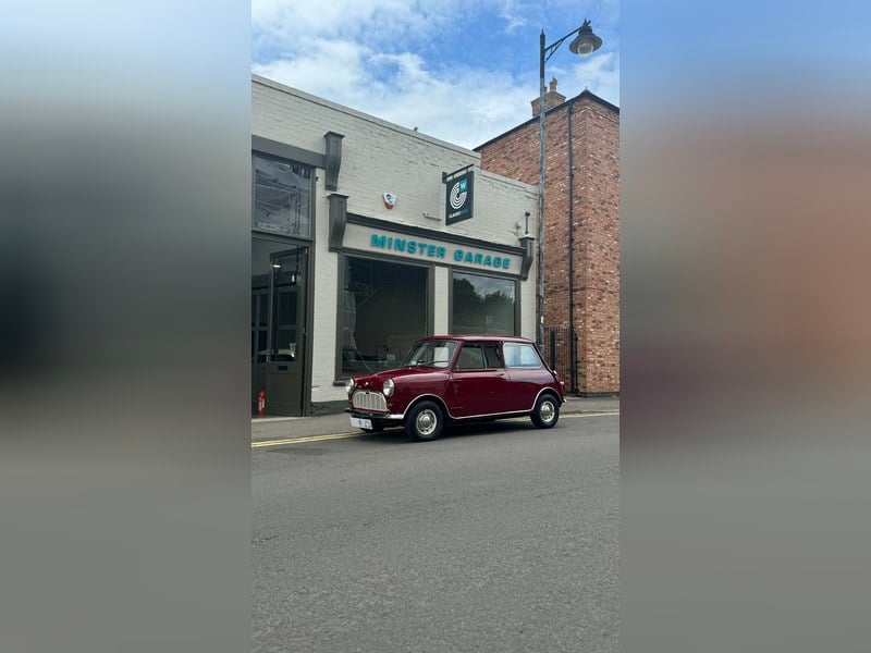 1960 Morris MK1 Mini 850 deluxe