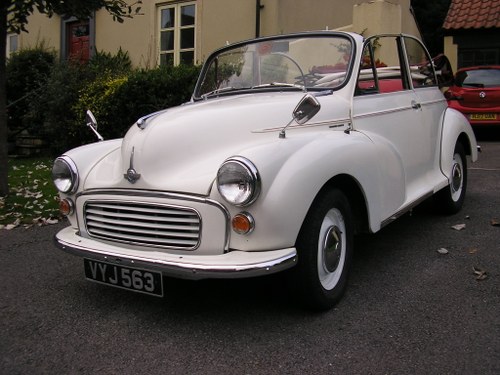 1963 Morris Minor Genuine Factory Convertible