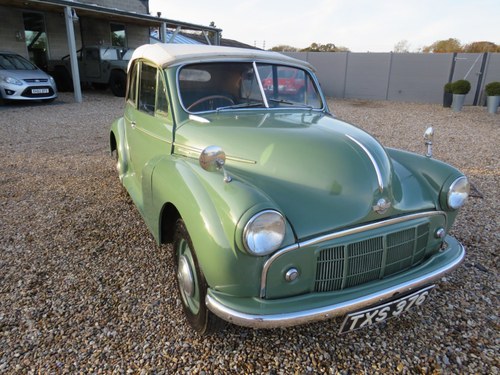 1952 (T) Morris Minor ORIGNAL CONVERTIBLE SPLIT SCREEN For Sale