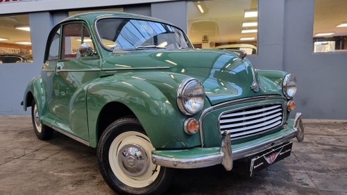 Exceptional quality 1967 Almond Green Minor Saloon In vendita