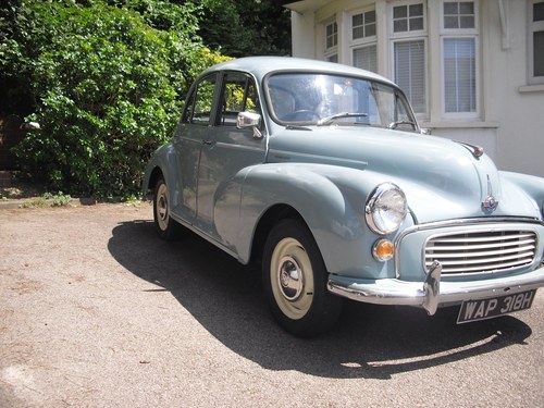 1970 Morris Minor 1000,4 Door, Lovely Condition, Restored