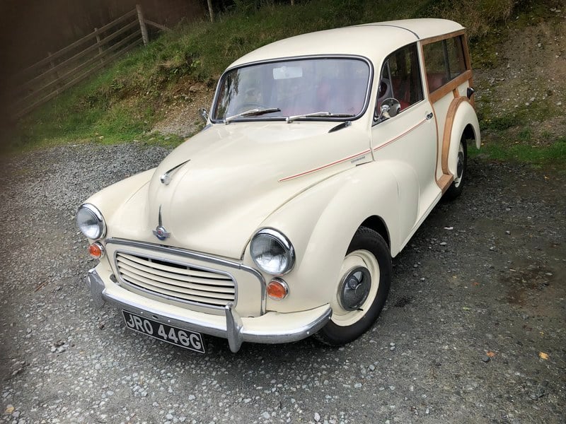 Rapid Classics: Eine Suche. Alle Oldtimer. 14 » Rapid Classics: Eine Suche. Alle Oldtimer. 1969 Morris Minor 1000 Traveller