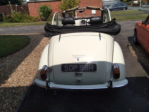 1969 Morris Minor 1000 convertible - MAT chassis number
