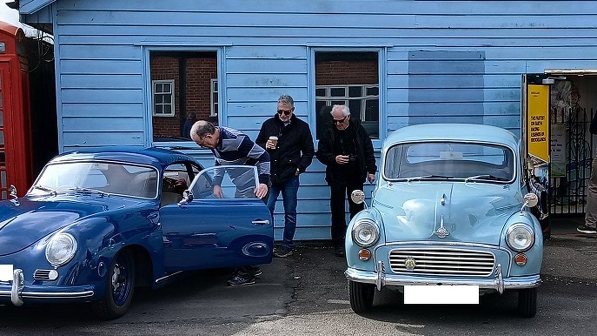 1964 Morris Minor Blue Manual, speed Right Hand Drive in Epsom
