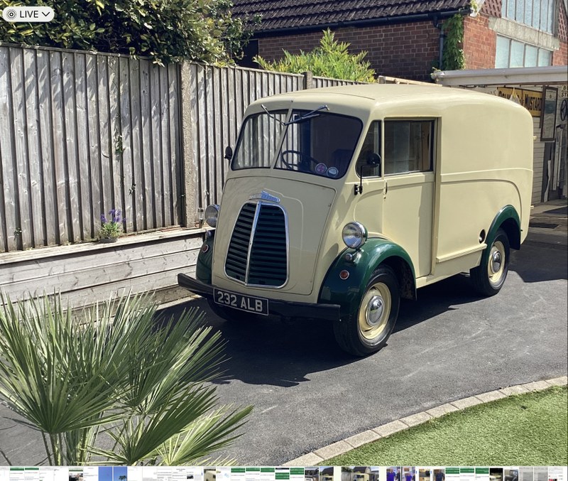 1960 Morris JB Beige Manual, speed Right Hand Drive in