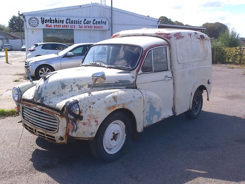 1971 Morris Minor 1000 Van Historic Restoration For Sale